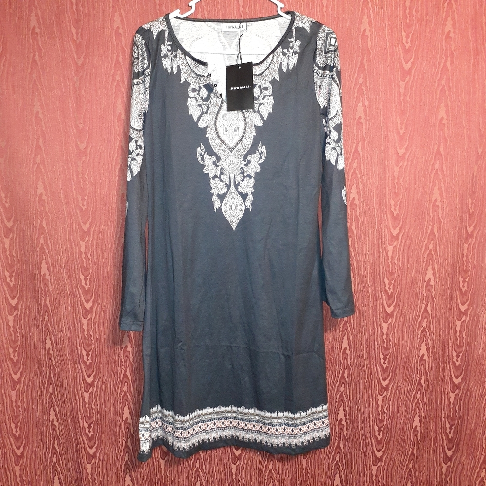 HAWALILI DRESS WOMEN'S SIZE L NWT